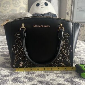 Michael Kors Black Studded Women's Bag